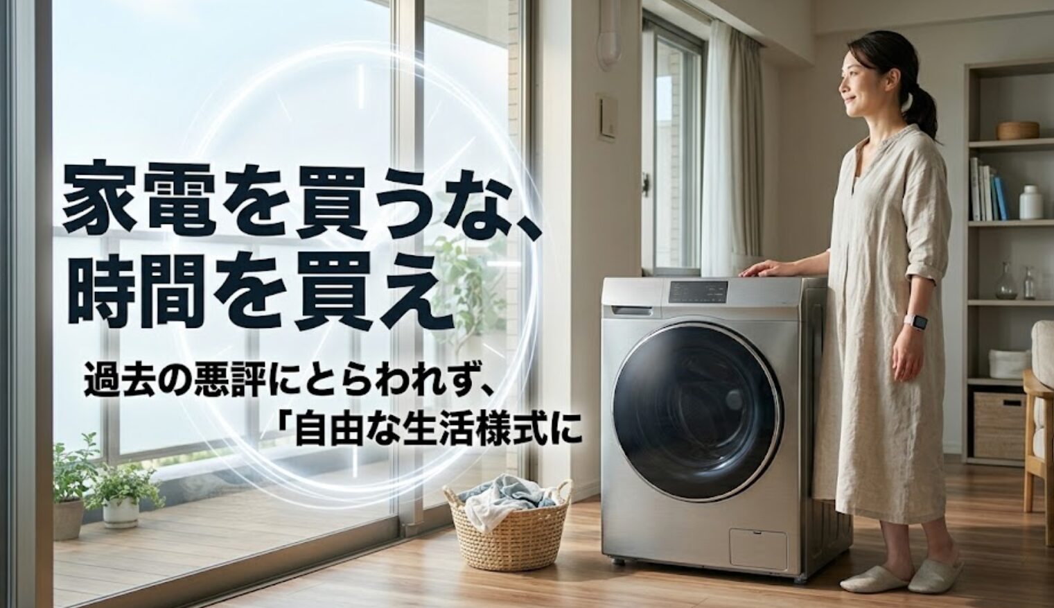 過去の評判に縛られず、自分の生活に合った一台を選んで自由な時間を取り戻そうという結びのメッセージ